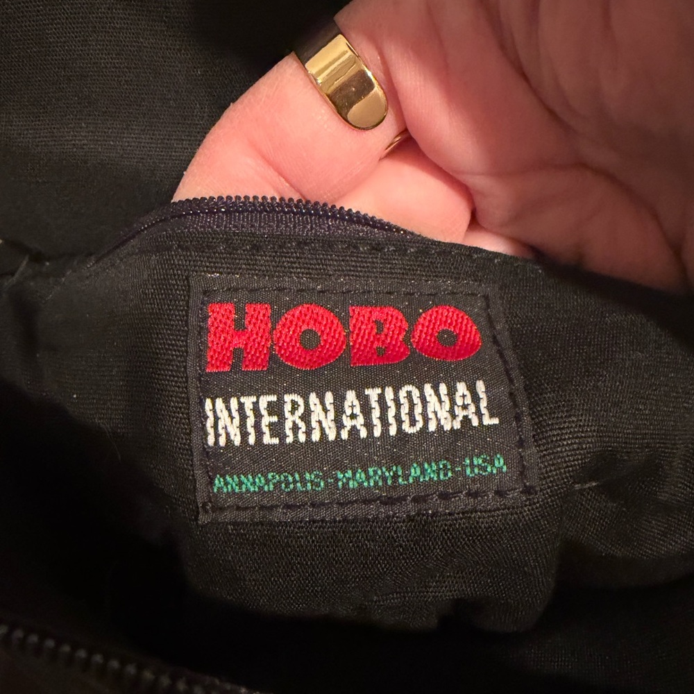 HOBO Black Leather Crossbody Bag - Picture 8 of 8